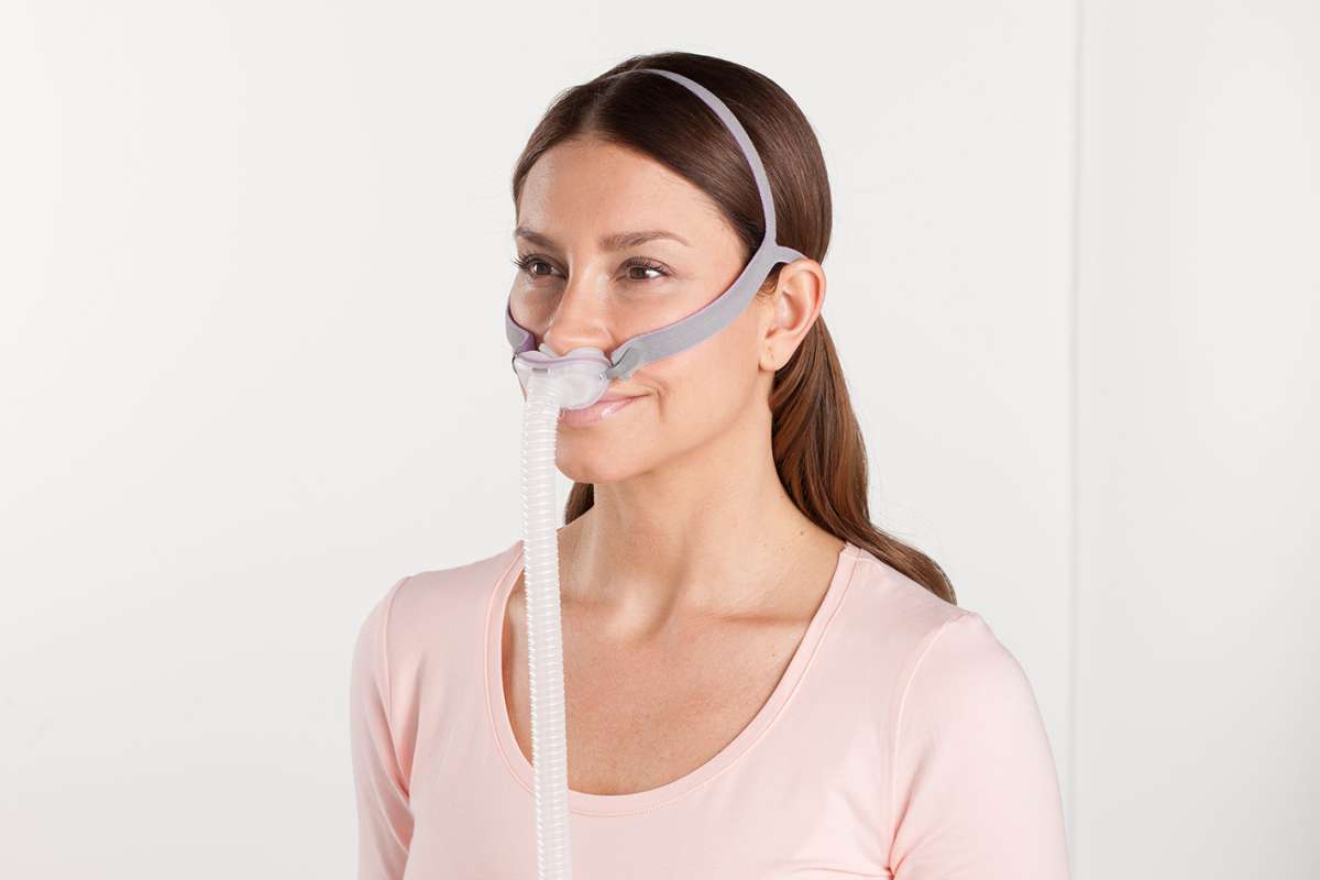 CPAP-Masken-Set Für ResMed AirFit P10 – Nasenkissen, Rahmen, Stirnband, 3 Größen (S, M, L)